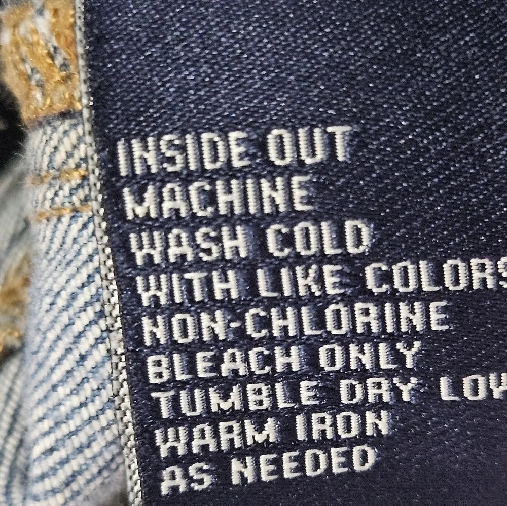 Madewell High riser crop.size 29